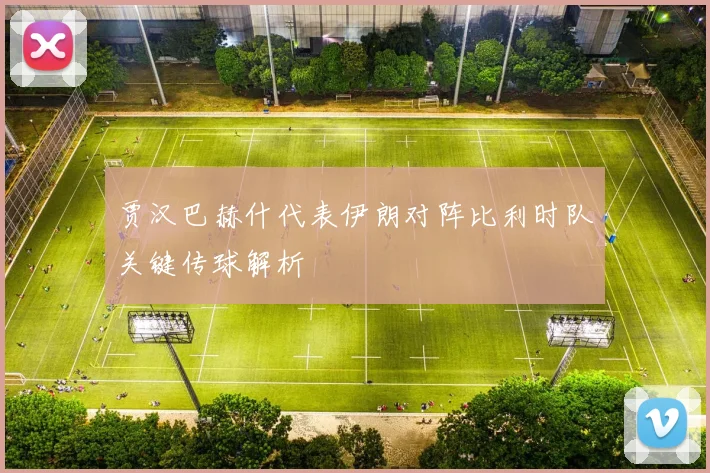贾汉巴赫什代表伊朗对阵比利时队关键传球解析